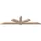Ekena Millwork Kennewick Smooth Timber Gable Bracket, Douglas Fir, 96"W x 24"H x 3 1/2"D x 5 1/2"F, 6/12 Pitch GBW096X24X0406KEN00SDF - alternate 2